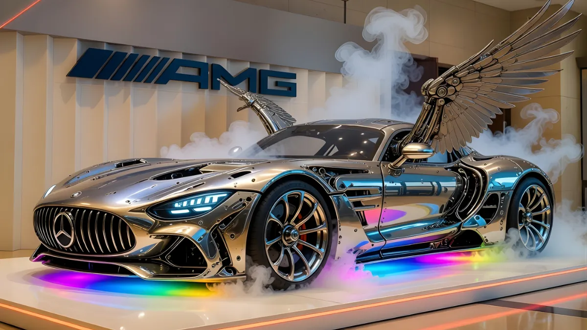 Mercedes-Benz Reveals the Futuristic AMG GT7